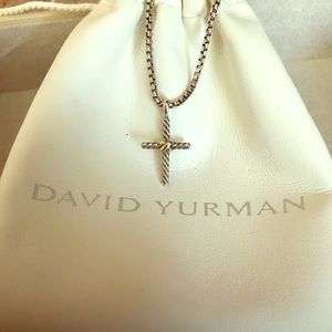 David Yurman cross necklace